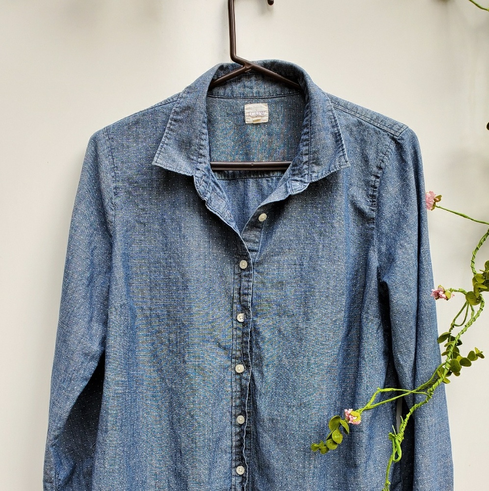 J.Crew The Perfect Shirt Button Down - Size L